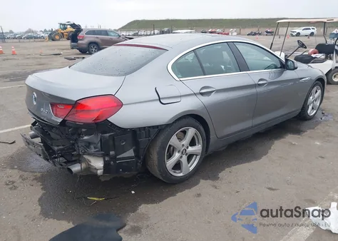 2015 BMW 640I Gran Coupe z USA, uszkodzony, nr VIN WBA6A0C56FGB53626